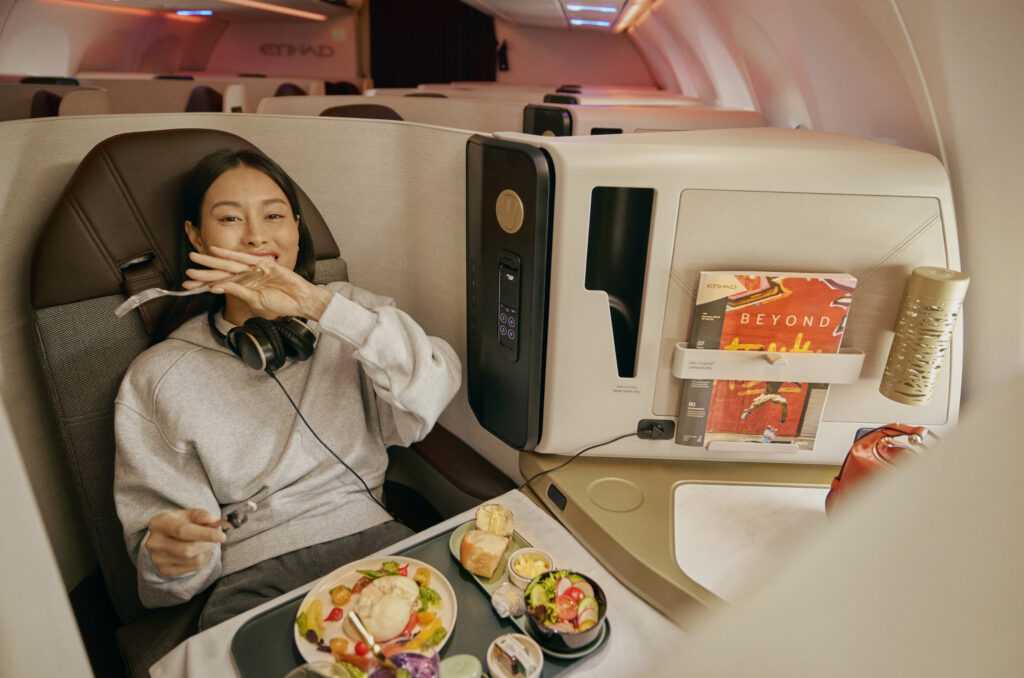 Etihad first suites narrowbody