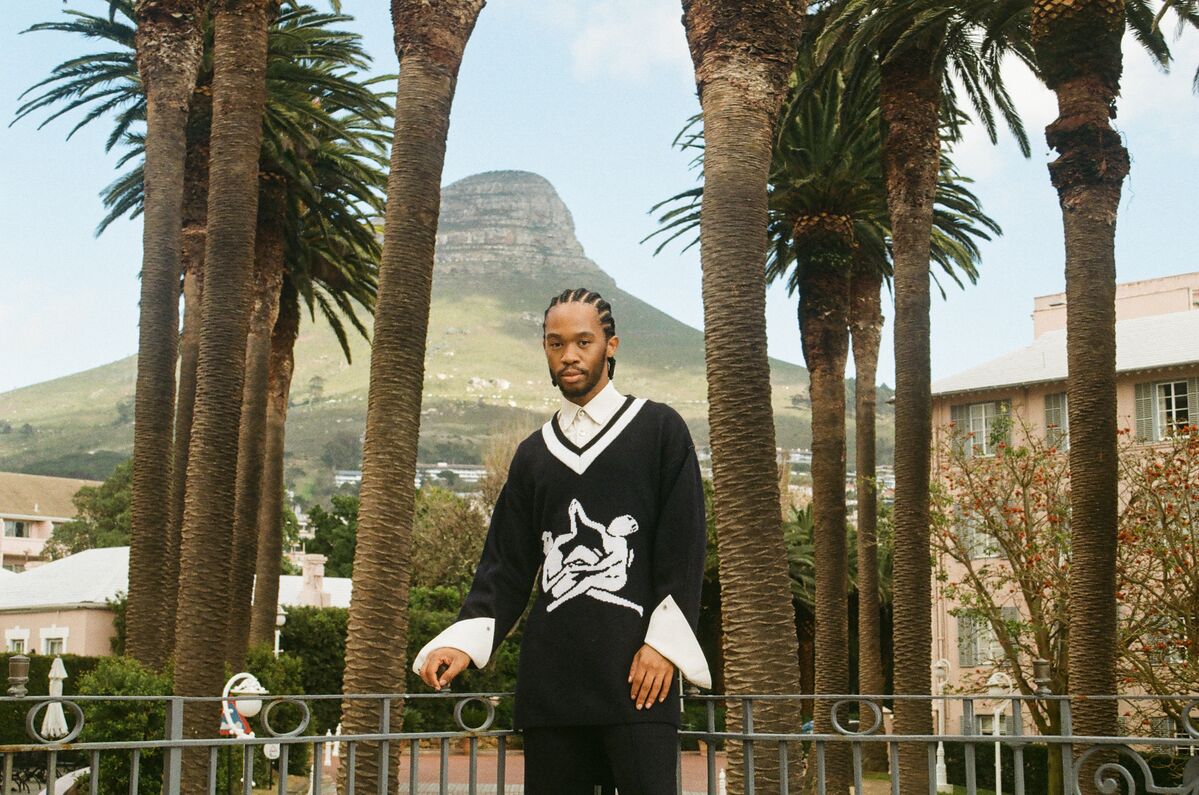 Thebe Magugu x Cape Town's Mount Nelson