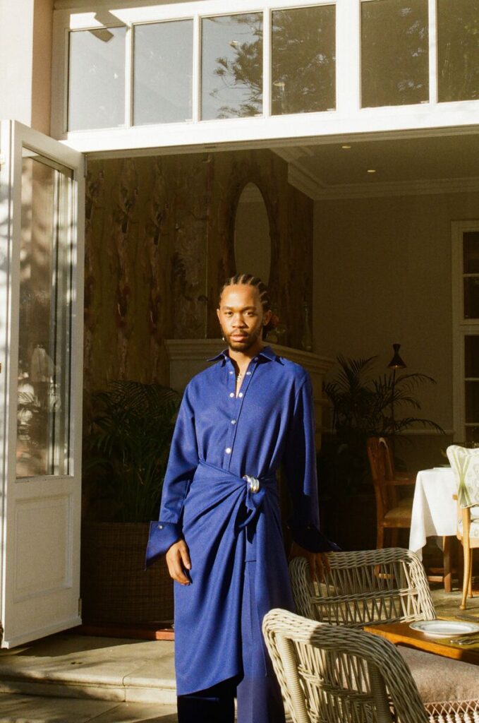 Thebe Magugu x Cape Town's Mount Nelson