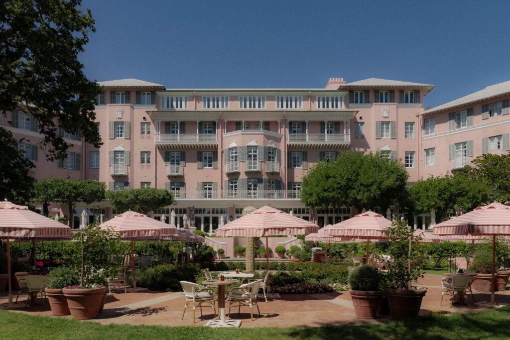 Thebe Magugu x Cape Town's Mount Nelson