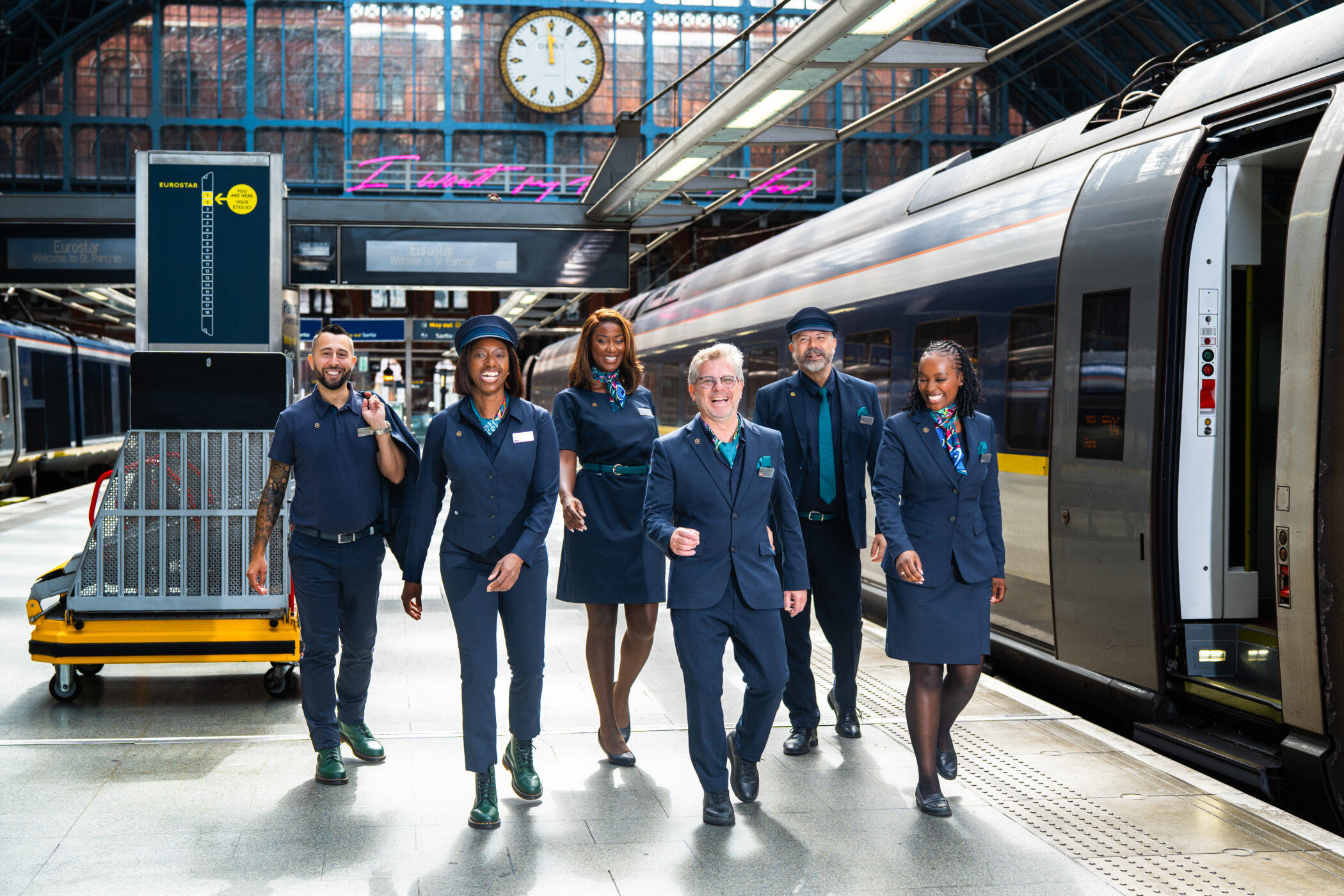 Eurostar new uniform