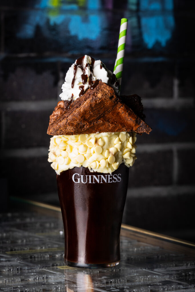 BLACK TAP Guinness shake