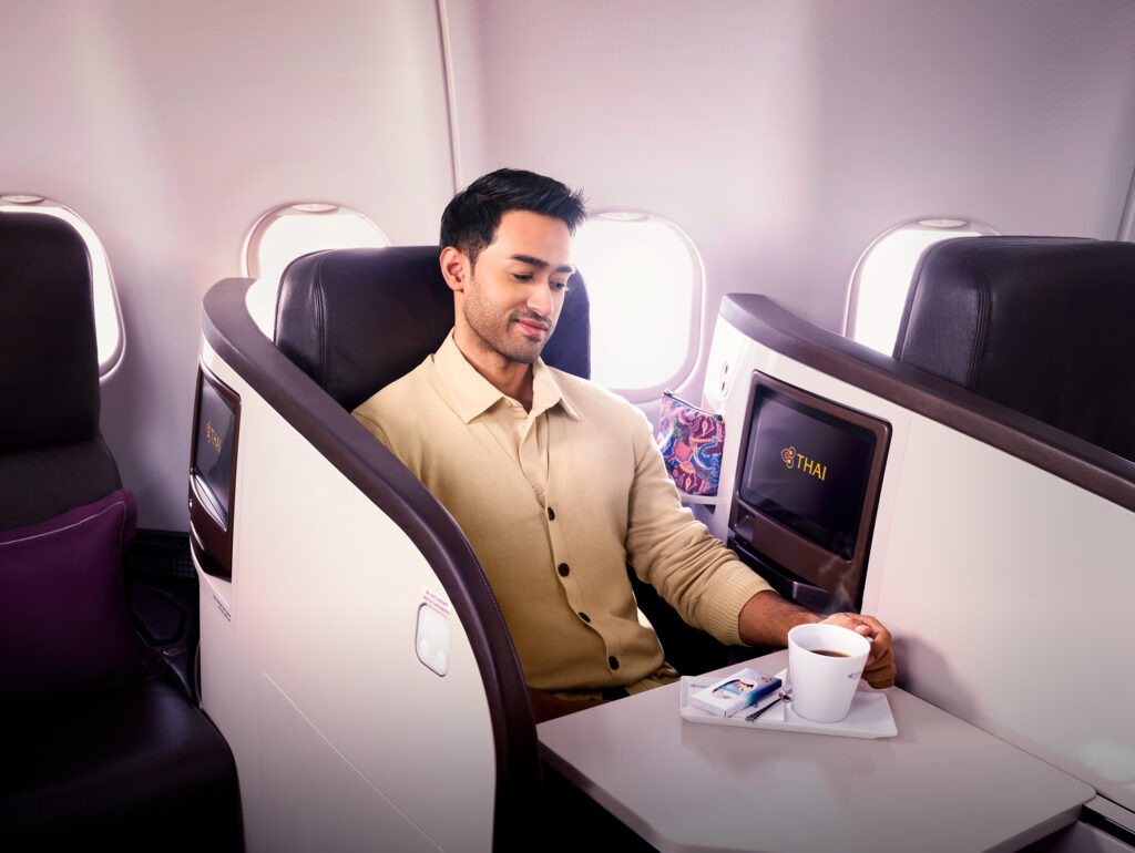 Thai Airways premium economy plus seat