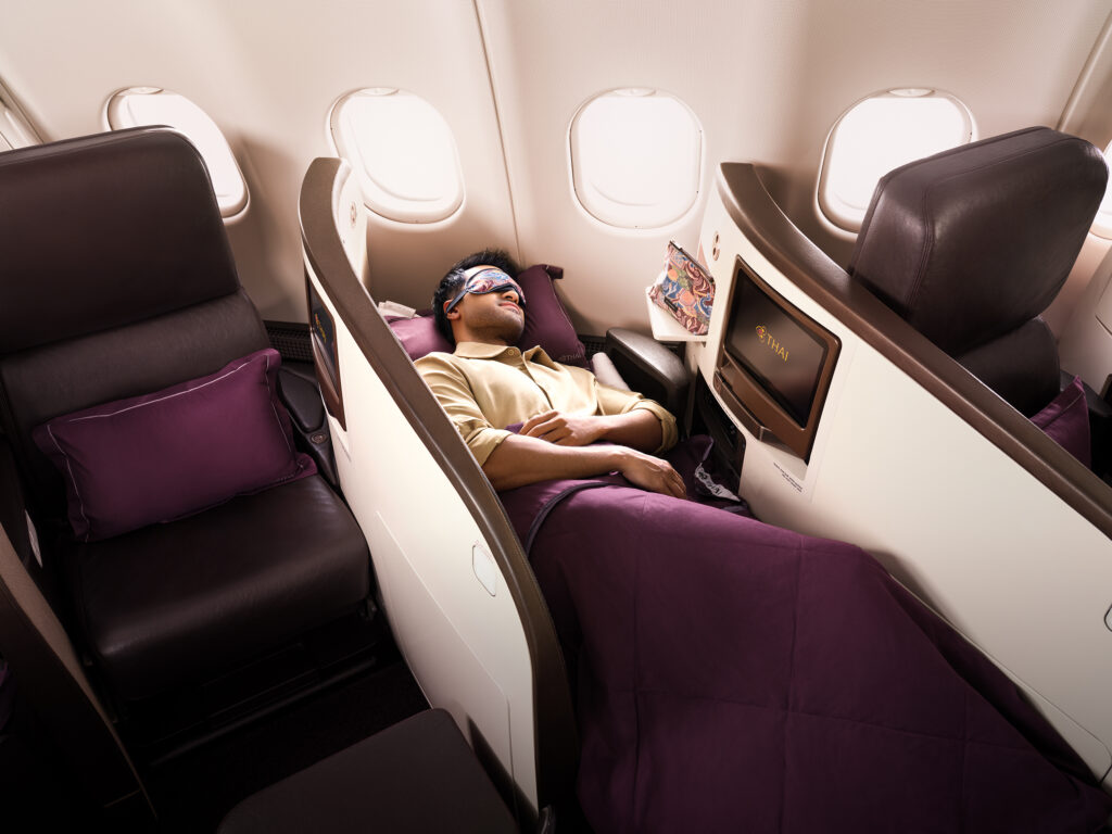 Thai Airways premium economy plus seat