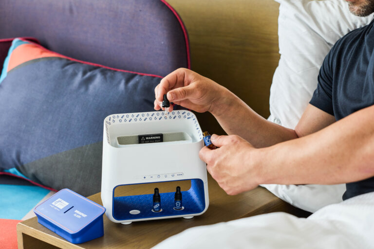Holiday Inn Express scent-powered alarm clock
