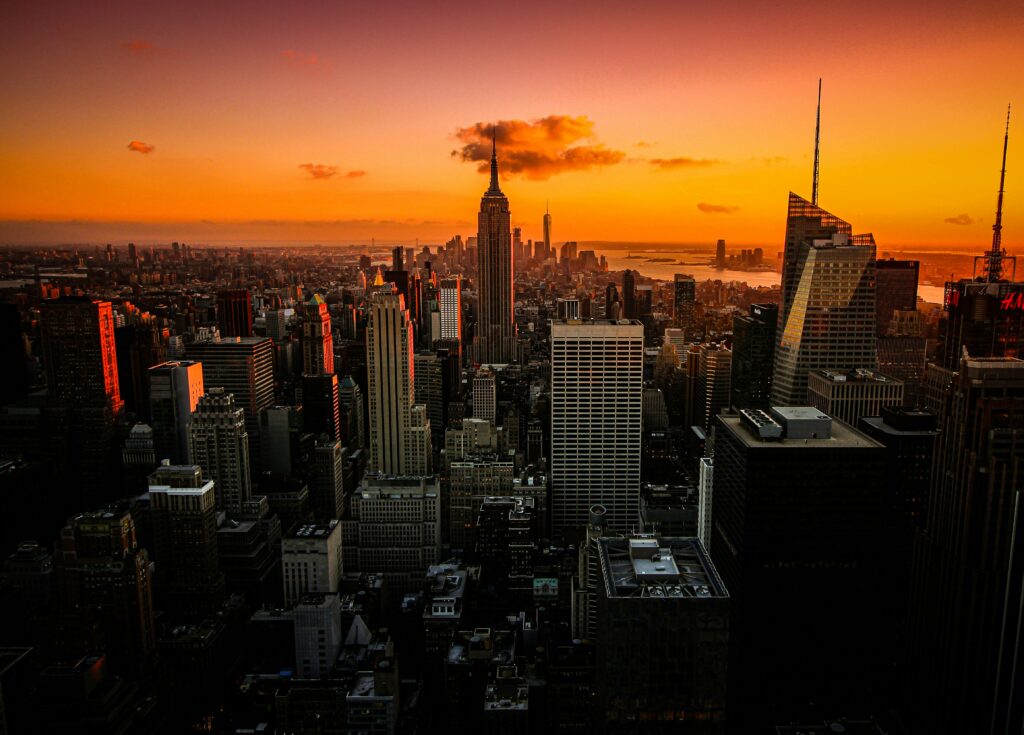 New York sunrise