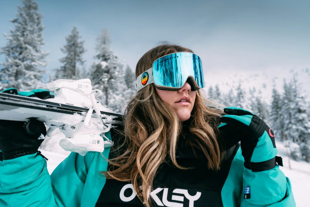 Female skier