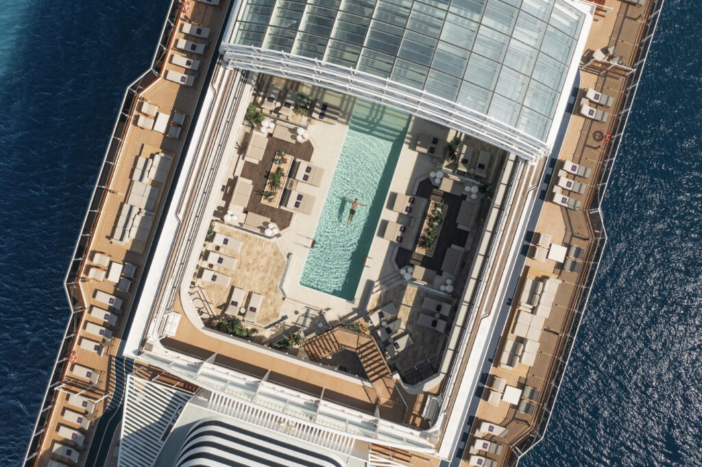 Explora Journeys - Conservatory Pool View