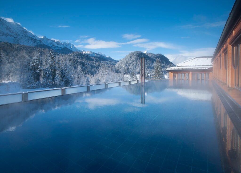 Schloss Elmau Austria, HunterMoss ice driving tour