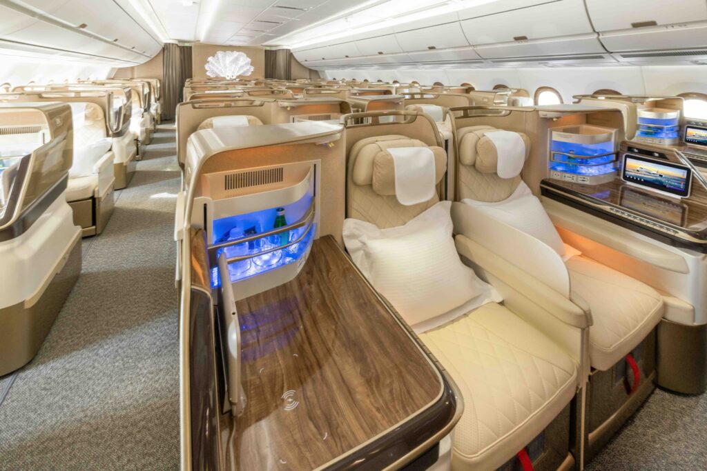 Emirates A350 business class1