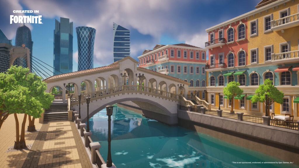 Qatar Airways; QVerse Island