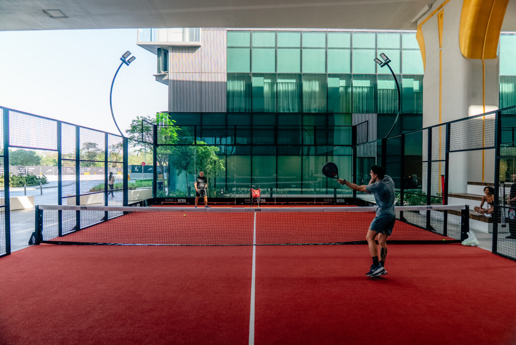 SIRO One Za'abeel padel courts