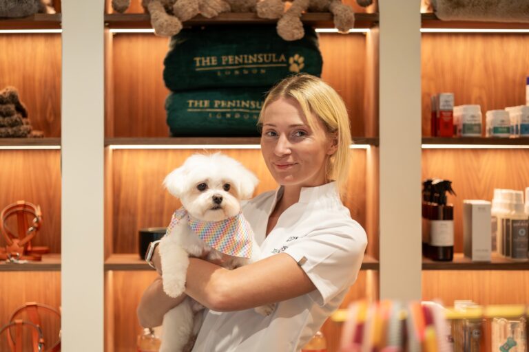 The Peninsula London launches dog grooming service