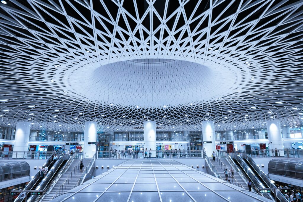 Subway station, Shenzhen, Guangdong Province, China