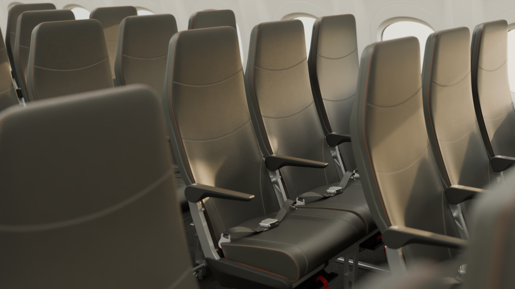 Easyjet Kestrel seats