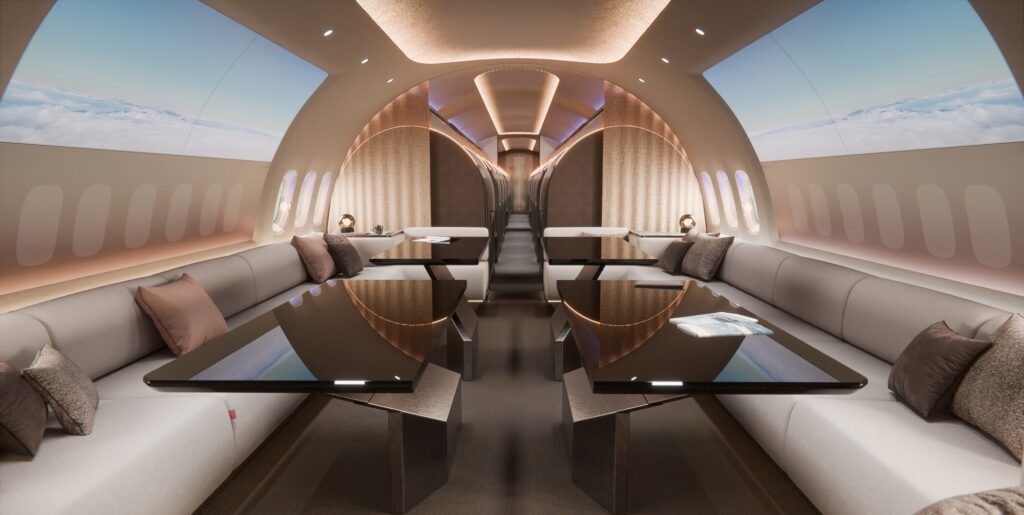:ufthansa's new cabin concept elevates VIP group travel