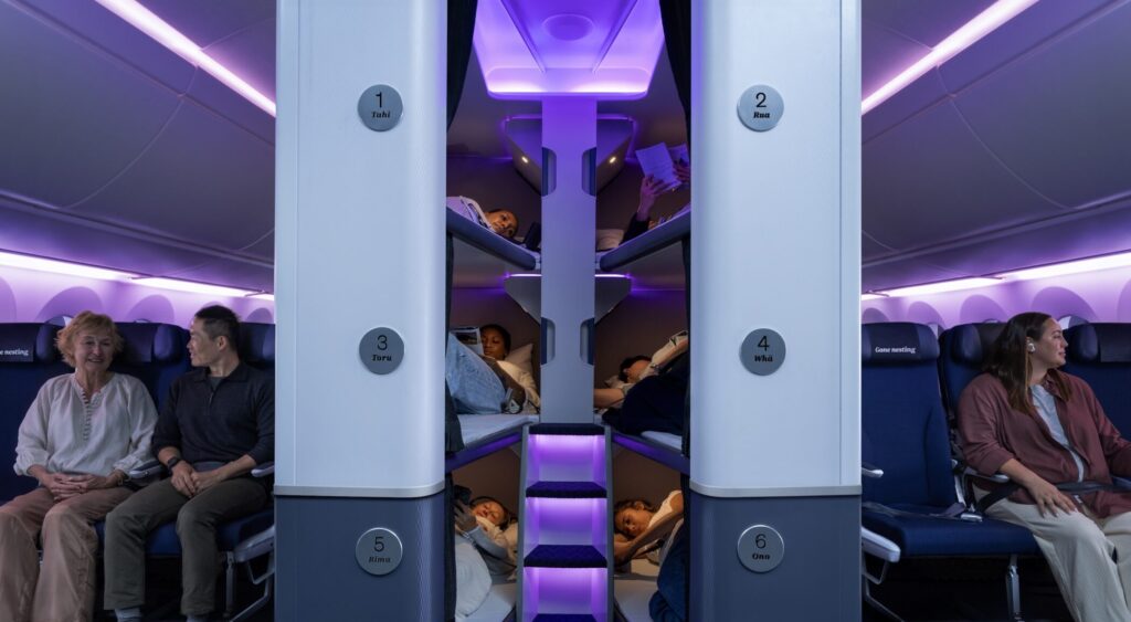 Air New Zealand introduces economy lie-flat beds