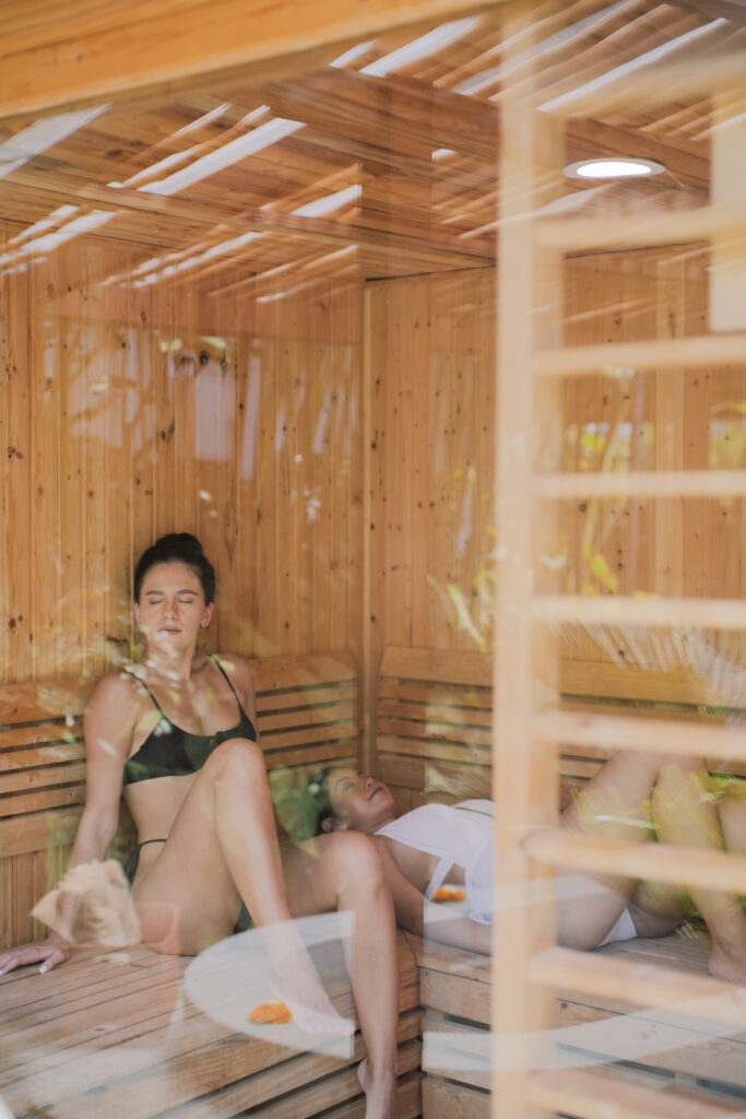 Goddess retreats longevity sauna