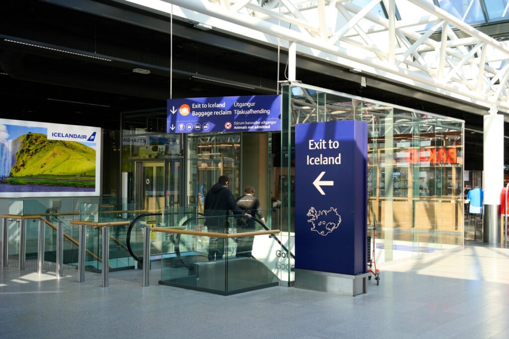 KEF airport, Iceland