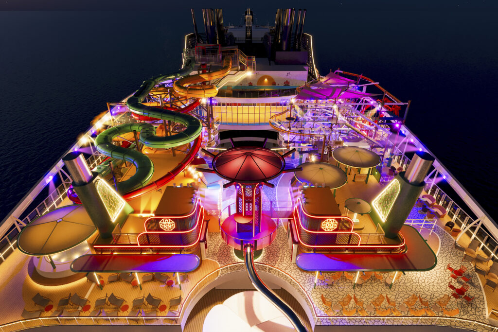 MSC World Asia features playground 