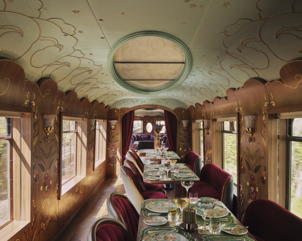 Belmond unveils Baz Luhrman train carriage