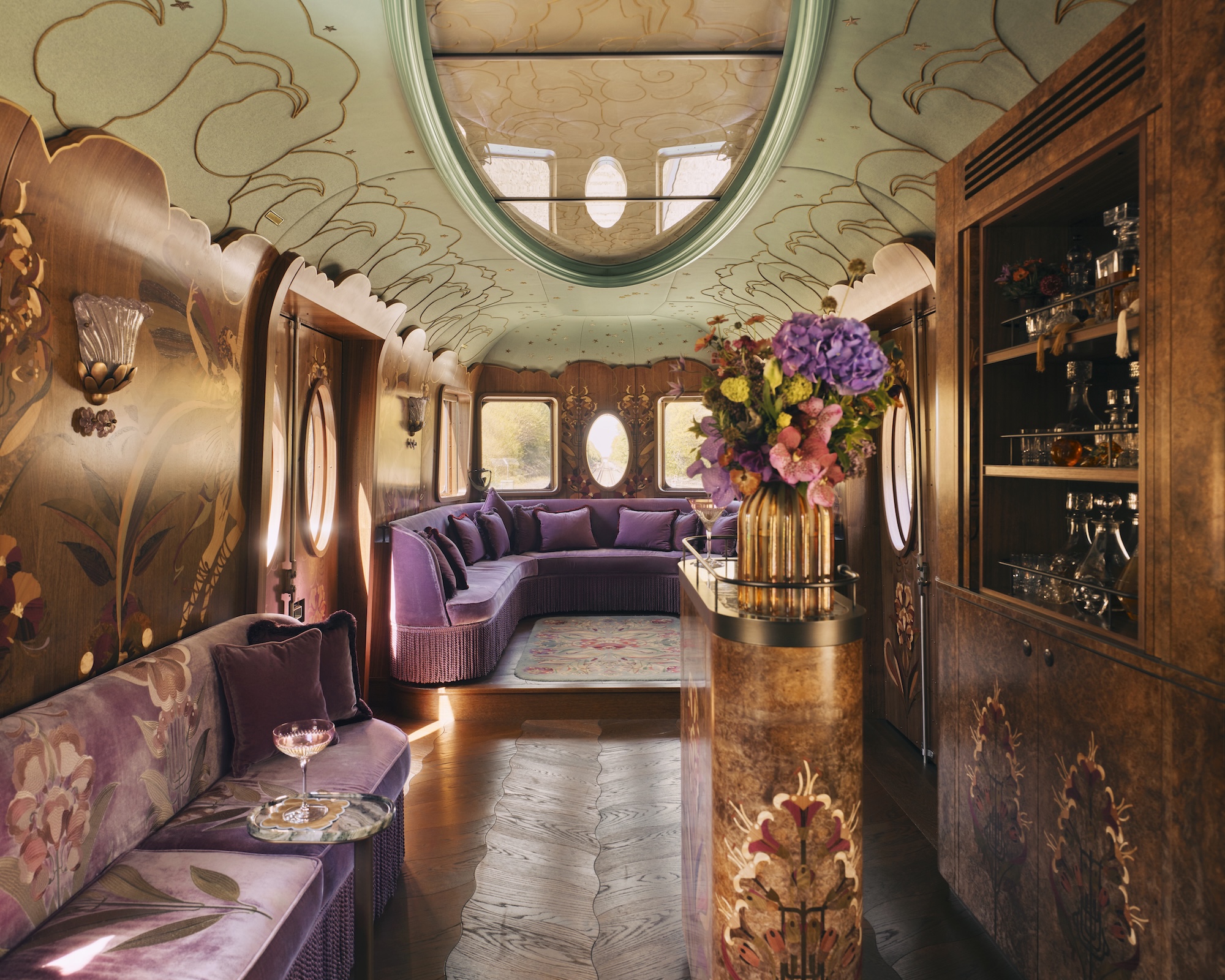 Belmond unveils Baz Luhrman train carriage