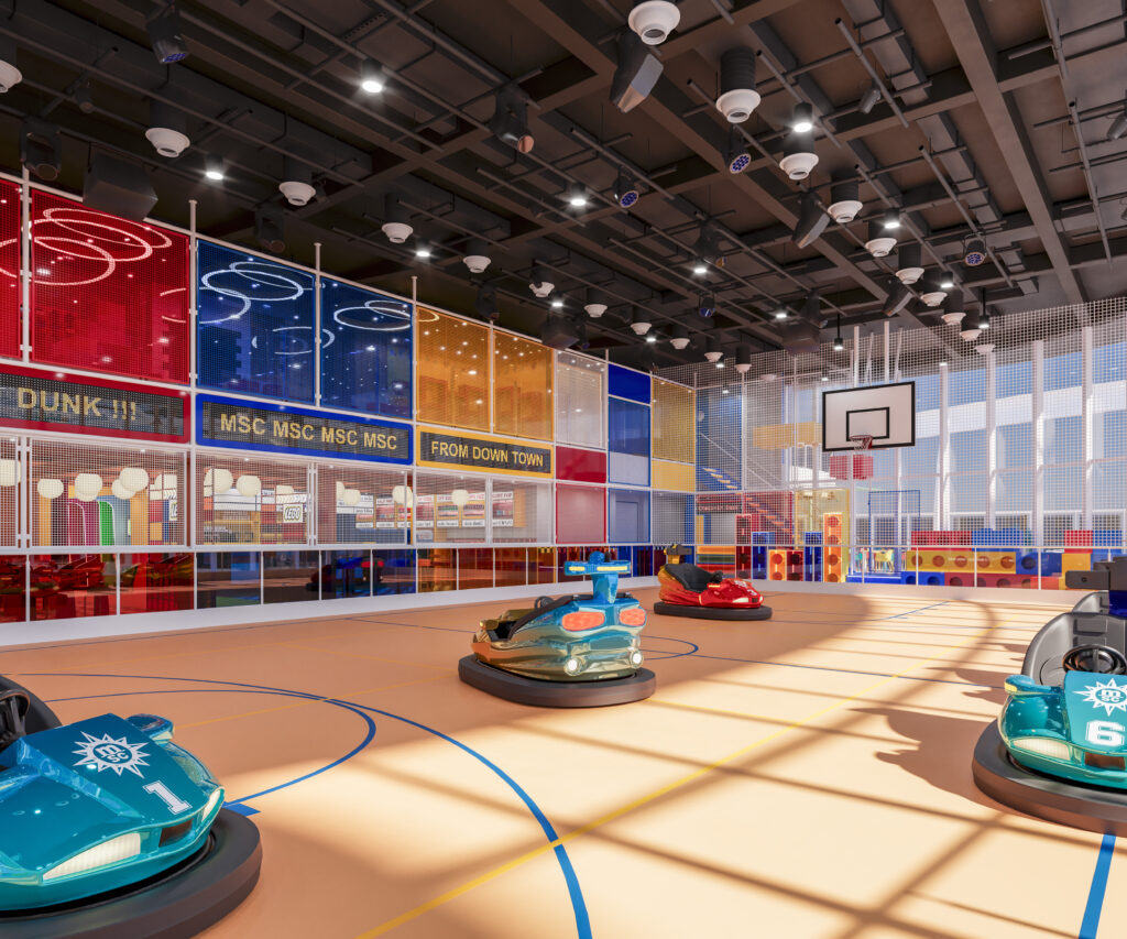 MSC World Asia features playground 