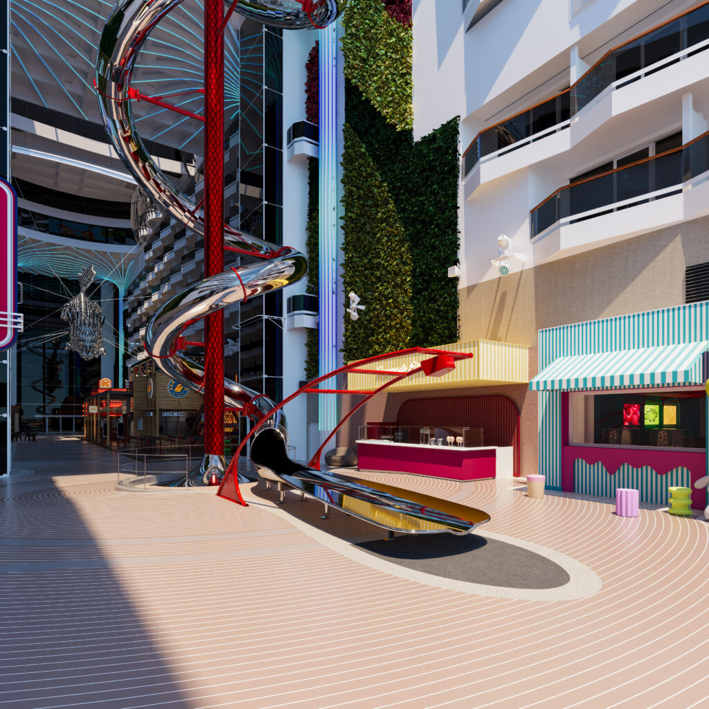 MSC World Asia features playground 