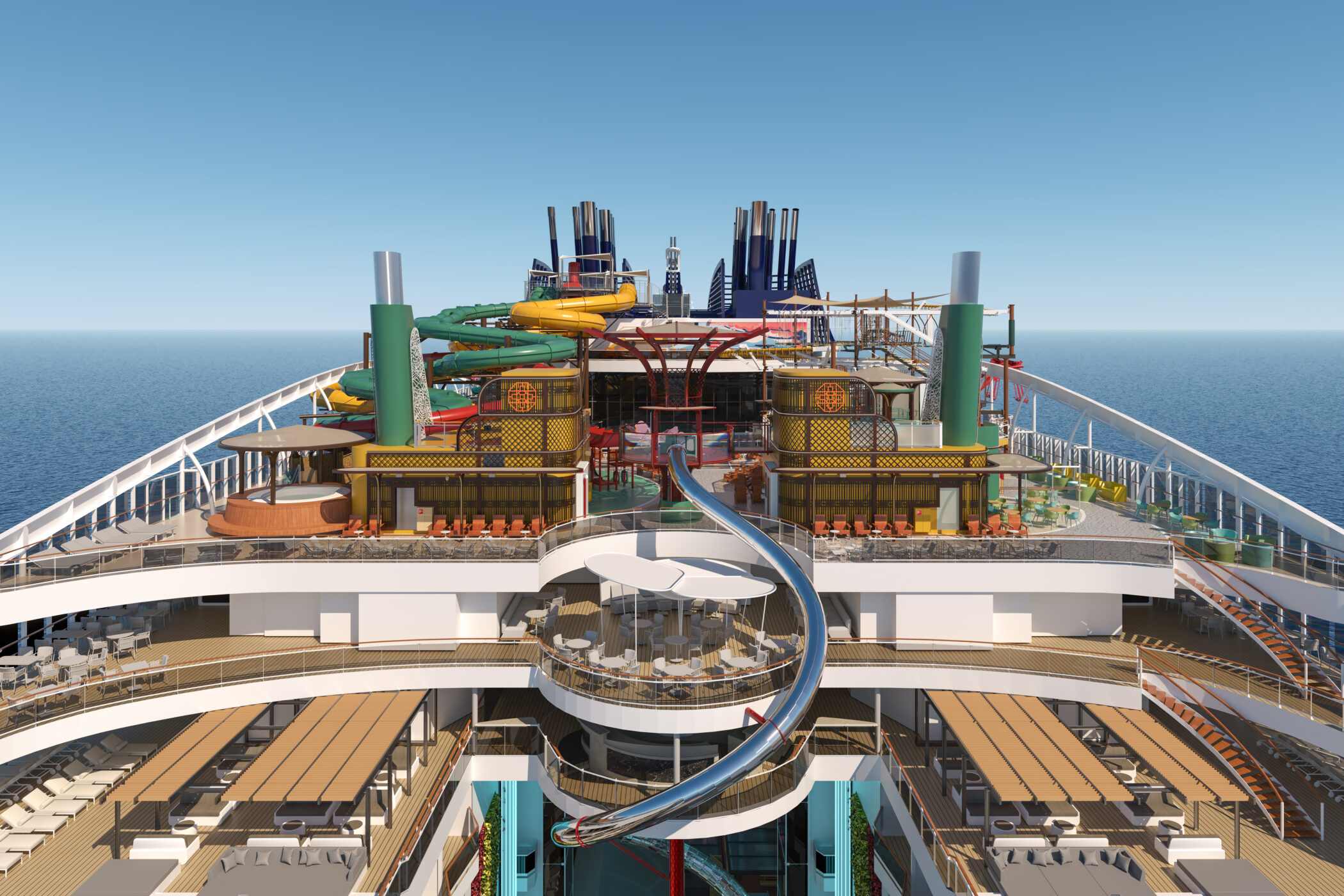 MSC World Asia features playground