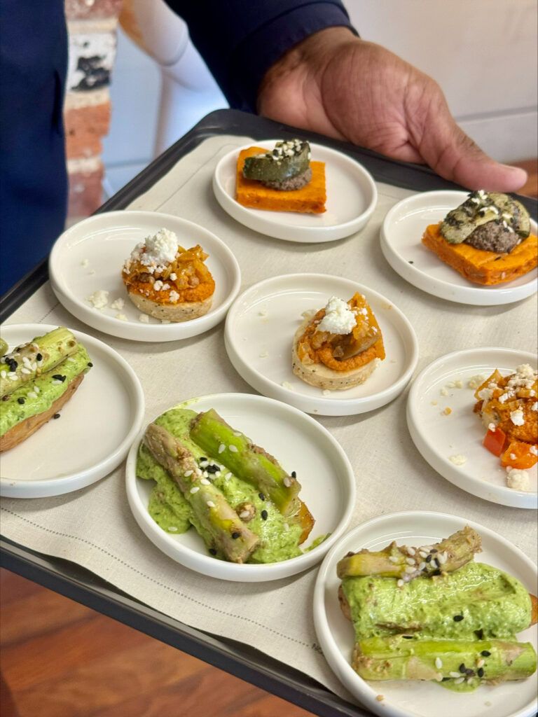 Eurostar Business Premier canapes