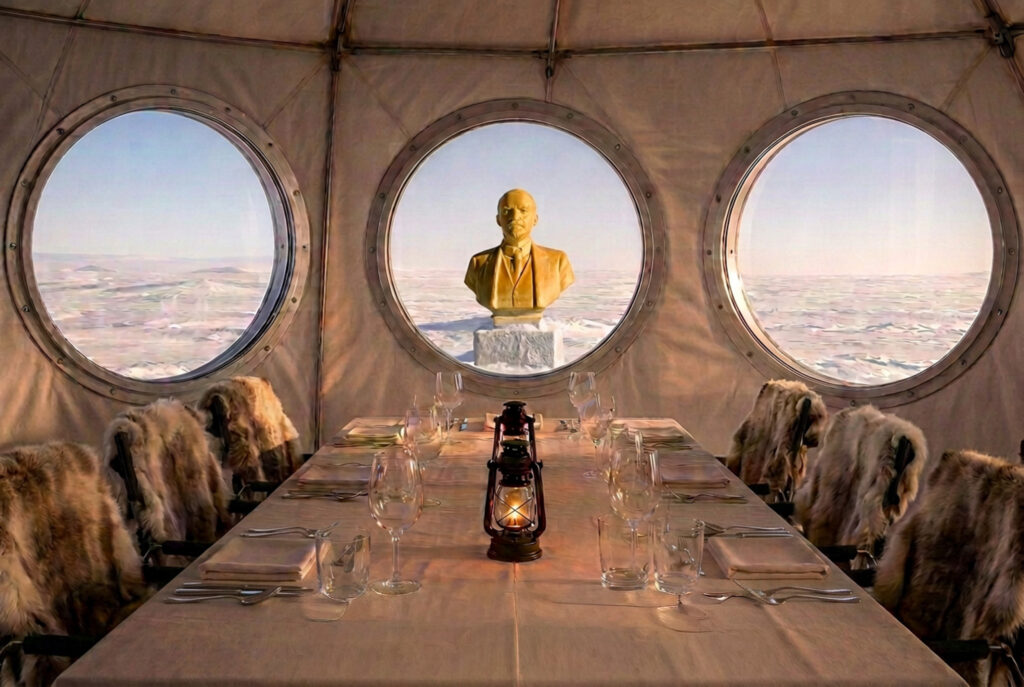 Cookson Adventures - Antarctica Dinner, Lenin
